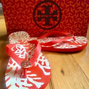 Tory Burch Shoes - Tory Burch flip flop sandals. Size 7 Tory Burch Shoes - Tory Burch flip flop sandals. Size 7